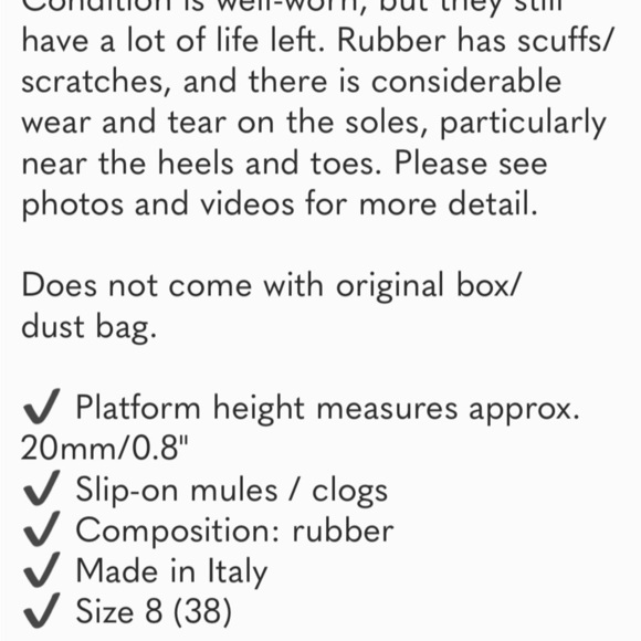 Bottega Veneta Puddle Mules, Black size 8/38 - Picture 7 of 7